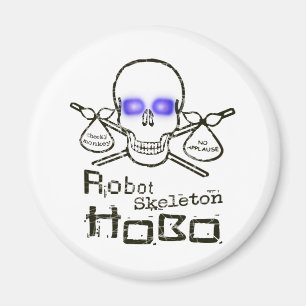 Imán Robot Skeleton Hobo