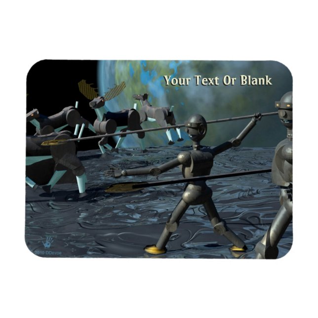 Imán Robots de la Edad del Bronce (Horizontal)