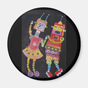 Imán Robots del baile
