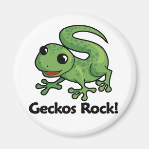 Imán ¡Roca de los Geckos!