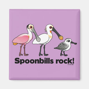 Imán ¡Roca de los Spoonbills!