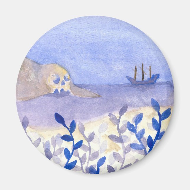 Imán Roca del cráneo (Frente)