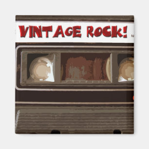 Imán Roca del vintage
