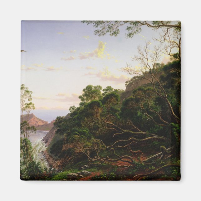 Imán Roca Pulpit cerca de Melbourne (Frente)