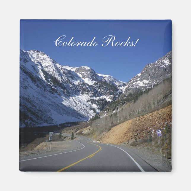 Imán ¡Rocas Colorado! (Frente)