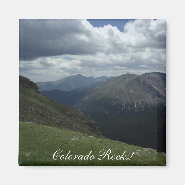 Imán ¡Rocas Colorado! (Frente)