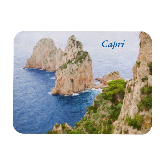 Imán Rocas de Capri Faraglioni (Horizontal)