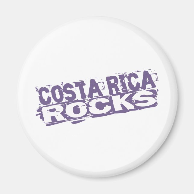 Imán Rocas de Costa Rica (Frente)