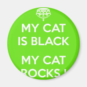 Imán Rocas de gato negro