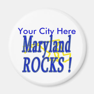 Imán ¡Rocas de Maryland!