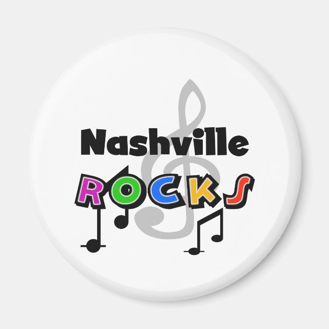 Imán Rocas de Nashville (Frente)