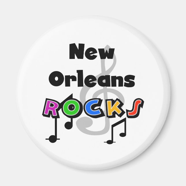 Imán Rocas de Nueva Orleans (Frente)