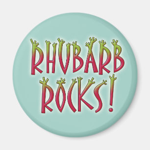 Imán Rocas de ruibarbo