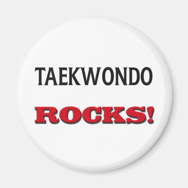 Imán Rocas de Taekwondo (Frente)