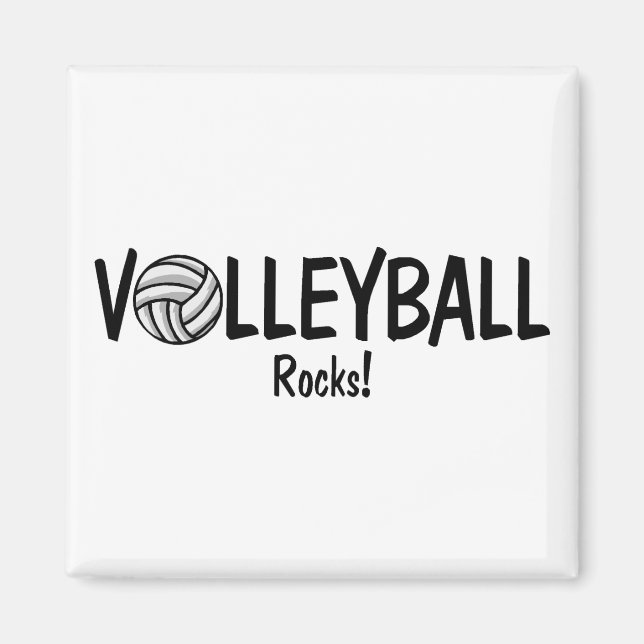 Imán Rocas de voleibol (Frente)