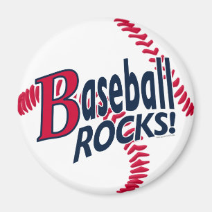Imán Rocas del béisbol por los estudios de Mudge