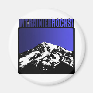 Imán ¡Rocas del Monte Rainier!