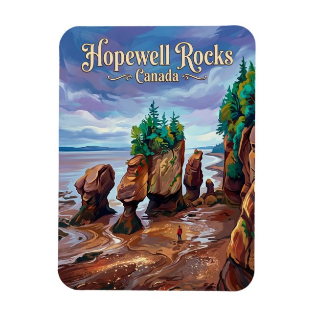 Imán Rocas Hopewell Canadá (Vertical)