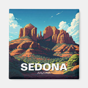 Imán Rocas rojas de viaje de Sedona Arizona