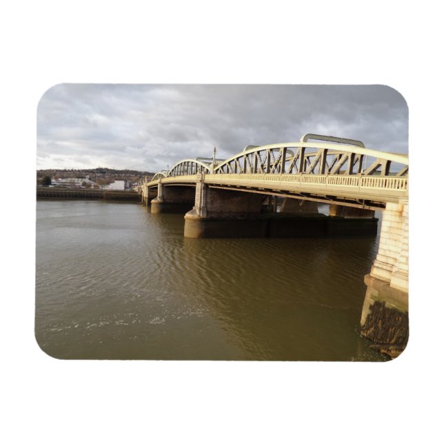 Imán Rochester Bridge UK 3"x4" Magnet (Horizontal)