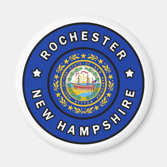 Imán Rochester New Hampshire (Frente)