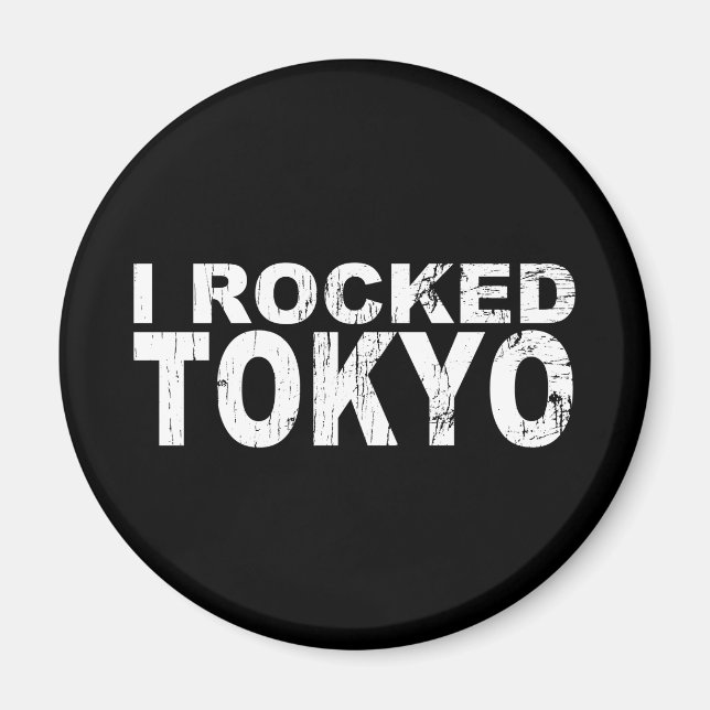 Imán Rocío en Tokyo Bk Magnet (Frente)