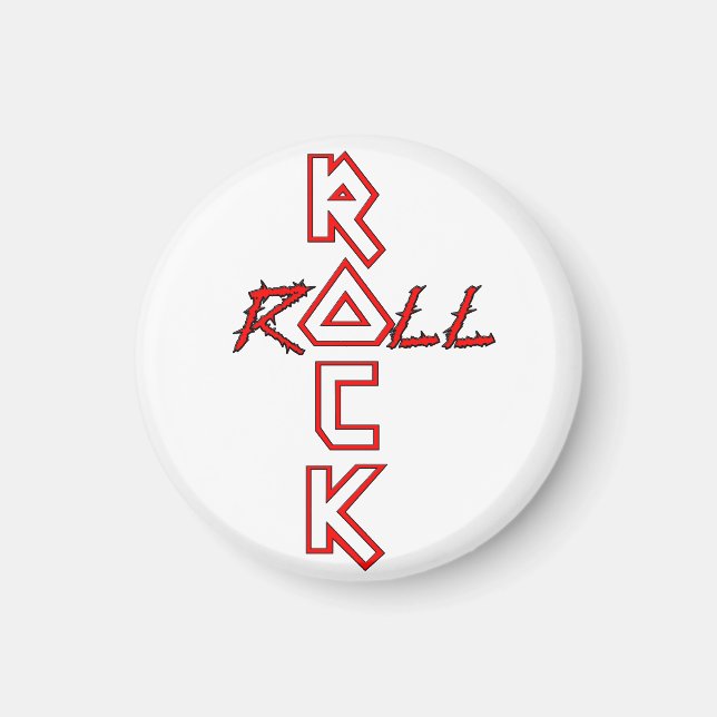 Imán Rock and Roll (Frente)
