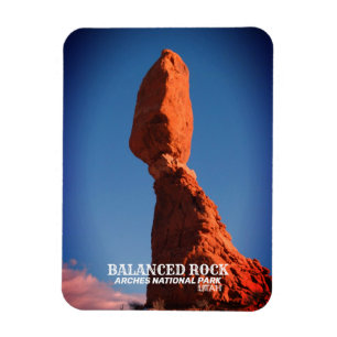Imán Rock balanceado, Parque Nacional Arches, Utah