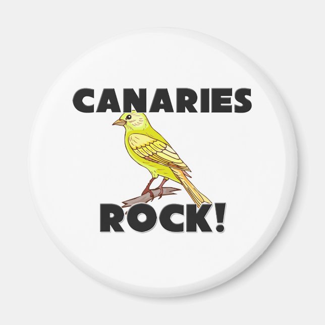 Imán Rock canario (Frente)