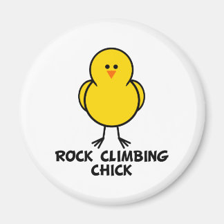 Imán Rock Climbing Chick