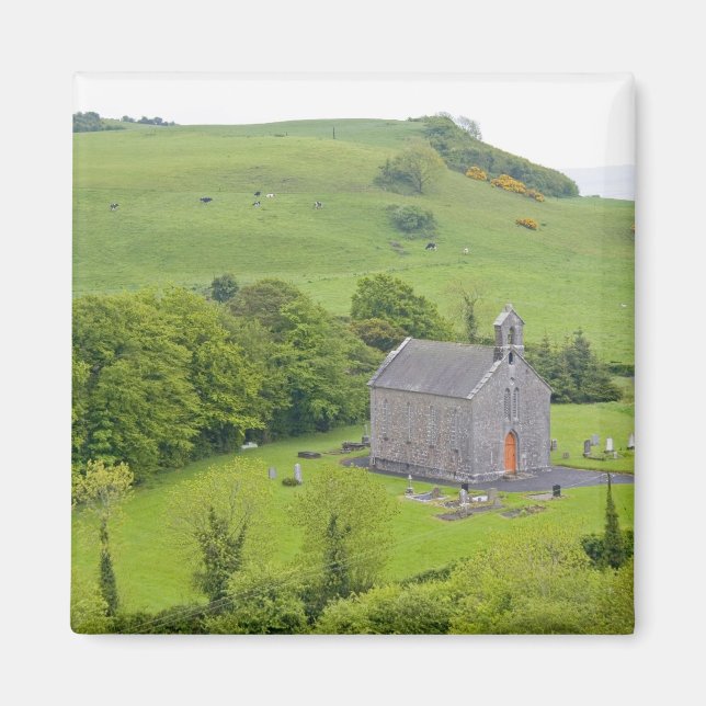 Imán Rock de Dunamase, Irlanda. Vistas de y alrededor (Frente)