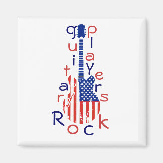 Imán rock de guitarra
