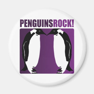 Imán ¡Rock de los pingüinos!