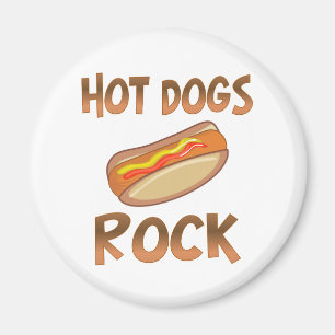 Imán Rock de perros calientes
