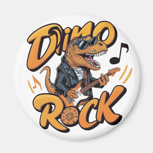 Imán Rock Dino (Frente)