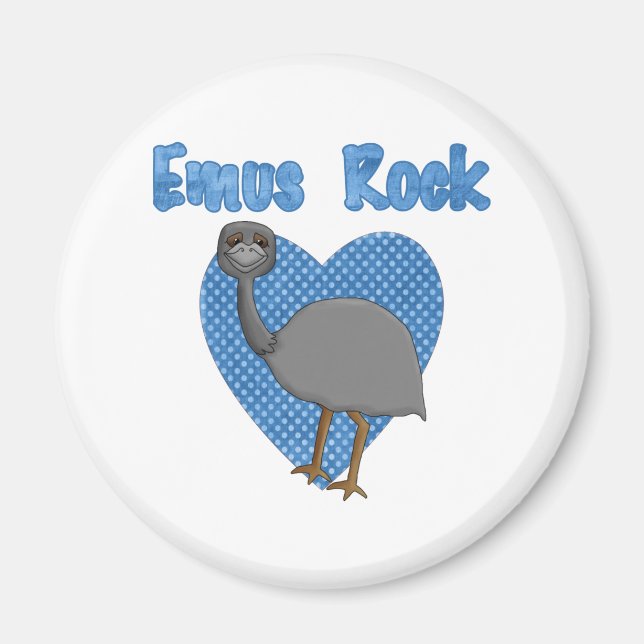 Imán Rock Emus (Frente)