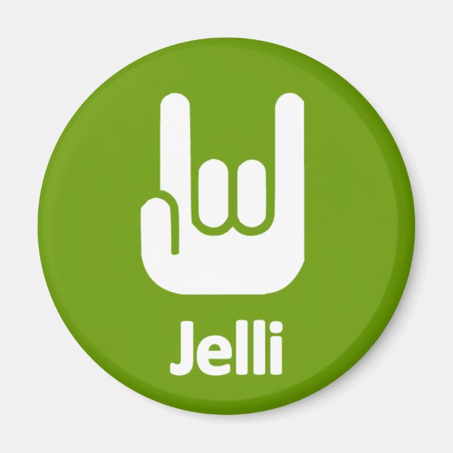 Imán Rock Hands Magnet (Frente)