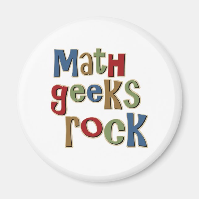 Imán Rock Math Geeks (Frente)
