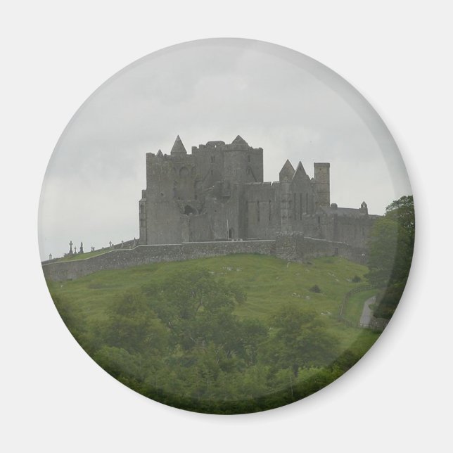 Imán Rock Of Cashel Castles Ruins Ireland (Frente)