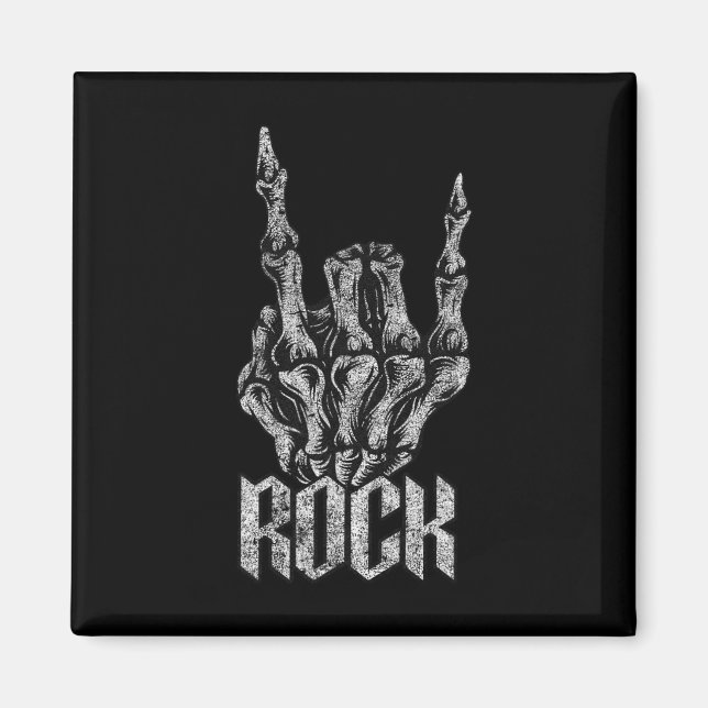 Imán Rock on Band Tees For Women Rock and Rols For Me (Frente)