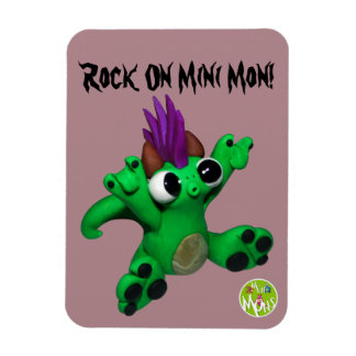 Imán Rock On Mini Mon Magnet