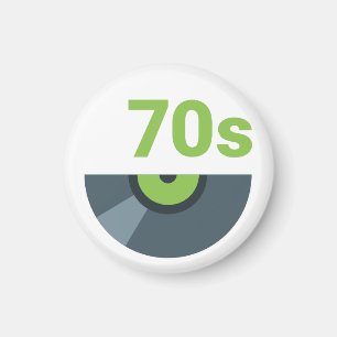 Imán Rock Record de los años 70