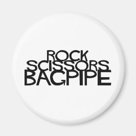 Imán Rock Scissors Bagpipe