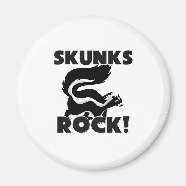 Imán Rock Skunks (Frente)
