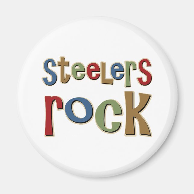 Imán Rock Steelers (Frente)