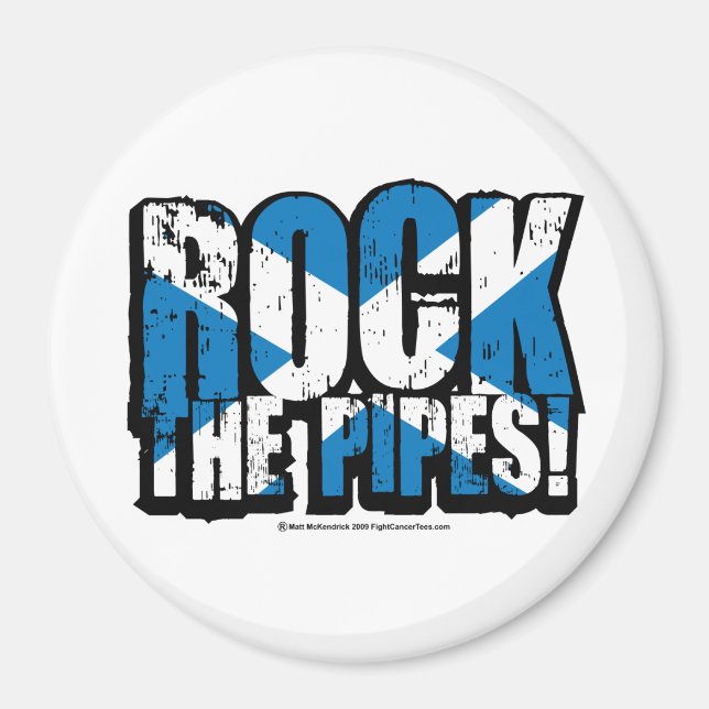 Imán Rock the Pipes (Frente)