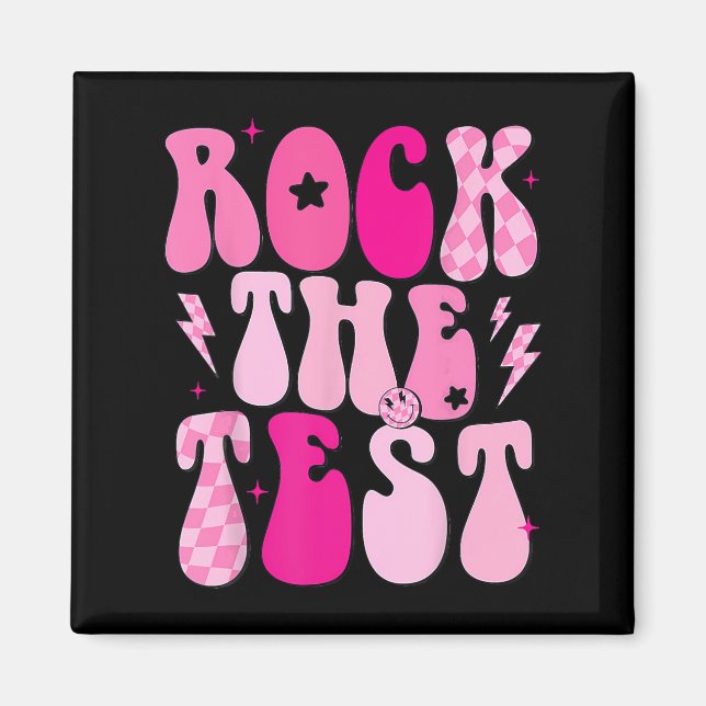 Imán Rock The Test Cute Test Day (Frente)