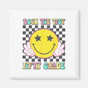 Imán Rock The Test Day 5º grado Profesor Quinto grado T