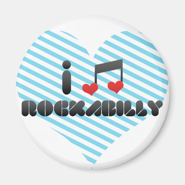 Imán Rockabilly (Frente)