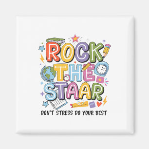 Imán Rockea la prueba Staar Día Profesor Motivacional P